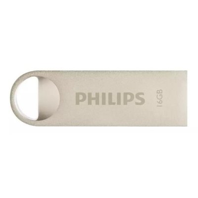 PHILIPS  Usb 2.0 16gb Moon Pendrive Argent&eacute;