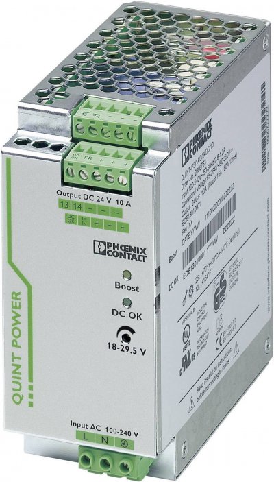 PHOENIX CONTACT  2866763 Alimentation de Courant, QUINT-PS/1AC/24DC/10