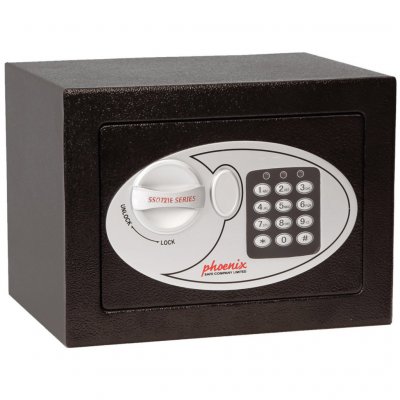 PHOENIX  SAFE Coffre-fort de s&eacute;curit&eacute; compact SS0721E 3 L 18x24x18 cm