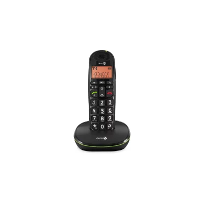 DORO PhoneEasy 100w - T&eacute;l&eacute;phone sans fil avec ID d'appelant - DECTGAP - noir