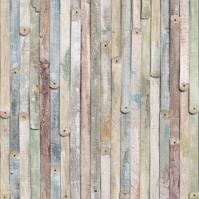 KOMAR Photo murale de  Vintage Wood - Taille: 184 x 254 cm - color&eacute;