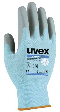 UVEX Phynomic 6008006 Polym&egrave;re Gants de protection contre les coupures Taille: 6 en 388 1 paire(s) - 