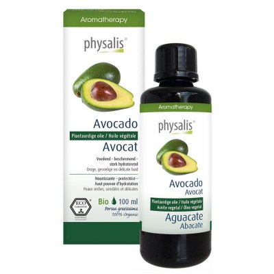 PHYSALIS  Huile v&eacute;g&eacute;tale d'avocat Bio 100ml