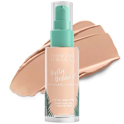 PHYSICIANS FORMULA  Butter Believe it! Foundation and Concealer 30ml (Various Shades) - Light
