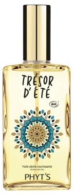 PHYT S Phyt's Phyt'Solaire Tr&eacute;sor d'&Eacute;t&eacute; Huile S&egrave;che Nourrissante Bio 100 ml