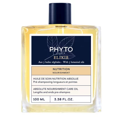 PHYTO  Elixir Huile De Soin Nutrition Absolue Pr&eacute;-Shampooing 100ml