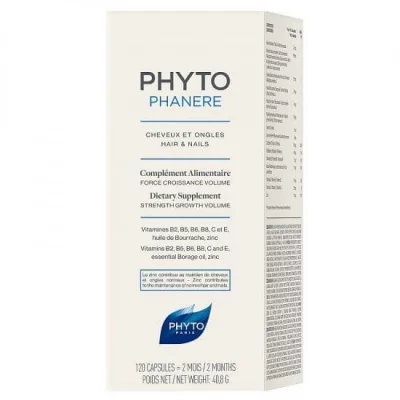 PHYTO  - phanere Cheveux et OnglesCompl&eacute;ment Alimentaire 1 unit&eacute;
