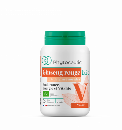 PHYTOCEUTIC  Phytoc Ginseng Bio Rouge 60Cp - Pot 60 comprim&eacute;s