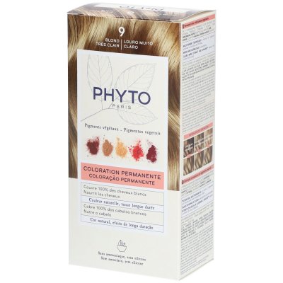 PHYTO COLOR - 9.0 - Blond Tr&egrave;s Clair Coloration Permanente, 112ml