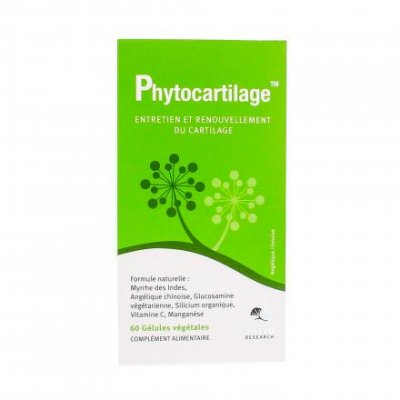 PHYTORESEARCH  Phytocartilage 60 Gel - Bo&icirc;te 60 g&eacute;lules