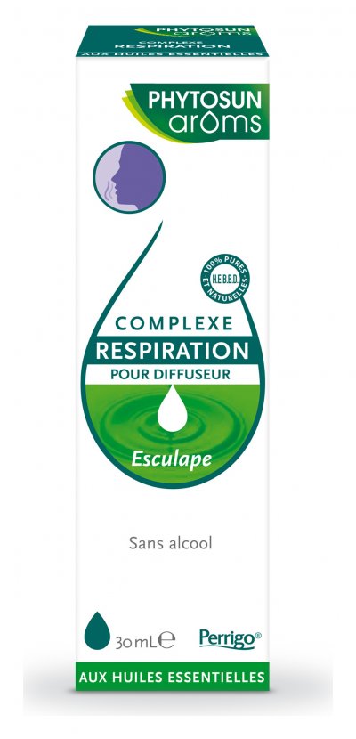 PHYTOSUN AROMS PHYTOSUN Ar&ocirc;ms Complexe diffuseur Respiration flacon 30ml