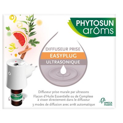 PHYTOSUN  Ar&ocirc;ms Diffuseur EasyPlug Prise Murale Ultrasonique