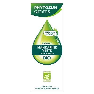 PHYTOSUN AROMS Phytosun Ar&ocirc;ms Essence Mandarine Verte (Citrus Reticulata) Bio 10 ml