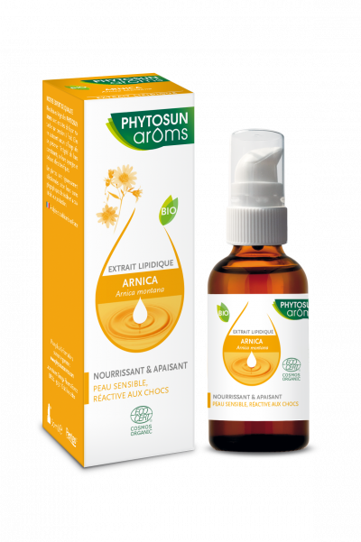 PHYTOSUN AROMS  Extrait Lipidique Bio &middot; L'Arnica Flacon De 50 Ml