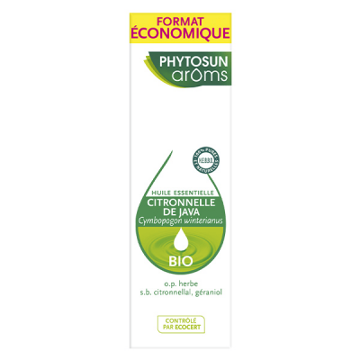 PHYTOSUN AROMS Phytosun Ar&ocirc;ms Huile Essentielle Citronnelle Java Bio 30ml