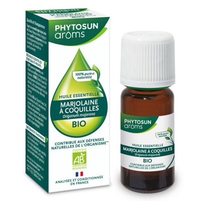 PHYTOSUN  Ar&ocirc;ms Huile essentielle de Marjolaine&agrave;coquilles flacon 5ml