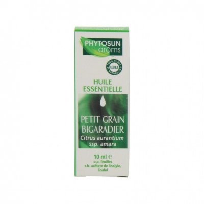 PHYTOSUN  Ar&ocirc;ms Huile essentielle de petit grain Bigaradier flacon 10ml