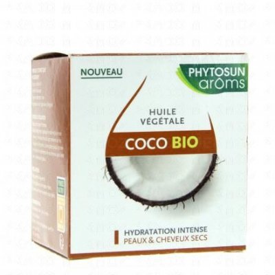PHYTOSUN  AROMS Huile v&eacute;g&eacute;tale coco bio pot 100ml