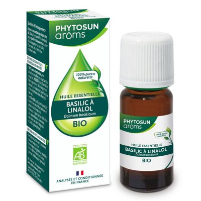 PHYTOSUN AROMS PHYTOSUNAROMS Huile essentielle de basilic&agrave;linasol bio flacon 5ml