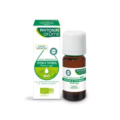 PHYTOSUN AROMS Huile essentielle de Thym&agrave;Thymol Bio flacon 10 ml