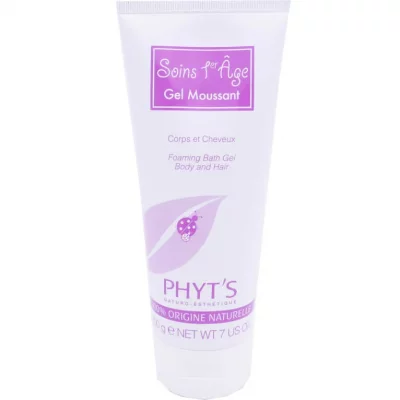 PHYT S Phyts Gel moussant Soin 1er &acirc;ge au Lavandin et Petit grain 200g