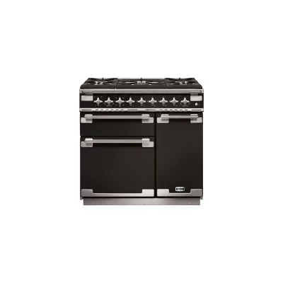 FALCON Piano de cuisson  ELS90DFGB/-EU Mixte 90 noir
