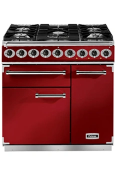 FALCON Piano de cuisson  F1000DXDFRD/NM Mixte rouge