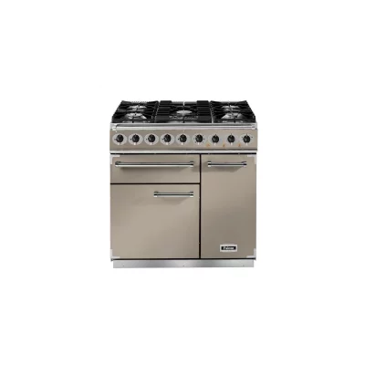 FALCON Piano de cuisson  FAUVE NICKEL BROSSE 90 CM GAZ F900DXDFFN/NM-EU