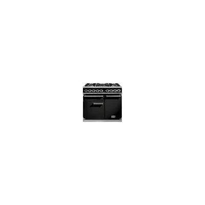 FALCON Piano de cuisson  NOIR CHROME 100 CM GAZ F1000DXDFBL/CM-EU