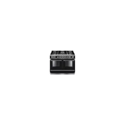 FALCON Piano de cuisson  NOIR CHROME 110 CM GAZ FCON1092DFBL/CM-EU