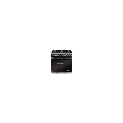 FALCON Piano de cuisson  NOIR CHROME 90 CM GAZ F900DXDFBL/CM-EU