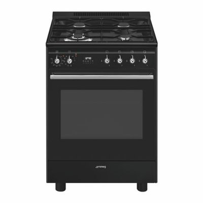 SMEG Piano de cuisson Gaz 60x60 cm Esth&eacute;tique Classica Concerto GP61BL9