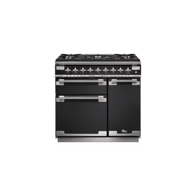 FALCON Piano de cuisson Mixte  ELS90DFCB 90cm Charbon Mat