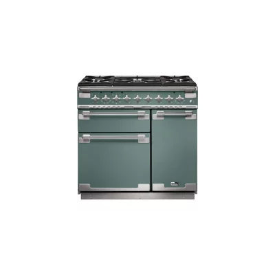FALCON Piano de cuisson Mixte  ELS90DFMG 90cm Vert Min&eacute;ral