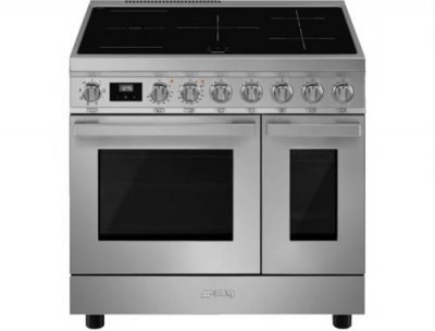 SMEG Piano de cuisson  Centre de cuisson 90 cm CPF92IMX
