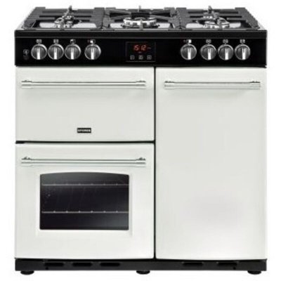 STOVES Piano de cuisson  GOURMET 90DFTW WHITE - PGOUR90DFTW 