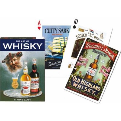 PIATNIK  - 1621.0 - Jeu De 54 Cartes De Collection sur Whisky