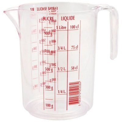 DAVID Pichet doseur 1l gradue  10364 na