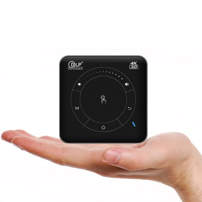 YONIS Pico Projecteur Android RAM 4 Go ROM 32 Go+32 Go