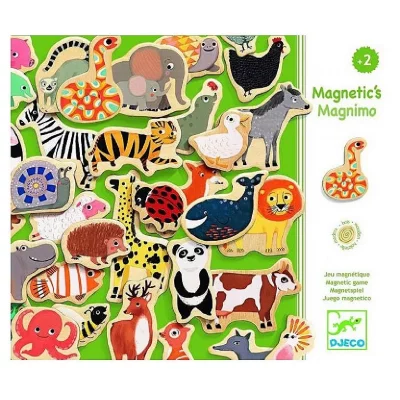 DJECO Pi&egrave;ces magn&eacute;tiques Magnimo 
