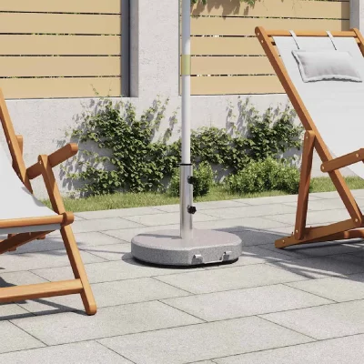 VIDAXL Pied de parasol en granit 30kg  n/a
