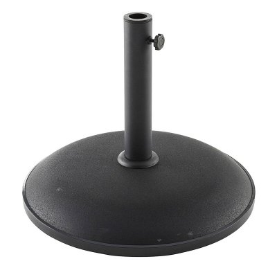 HESPERIDE Pied en b&eacute;ton pour parasol droit 25 kg Noir - Hesp&eacute;ride