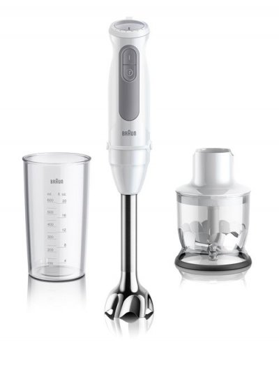 BRAUN Pied mixeur  MultiQuick 5 MQ50201M 1000 W Blanc