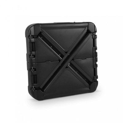 SWEEEK Pied pour parasol d&eacute;port&eacute; remplissable 100l en plastique noir