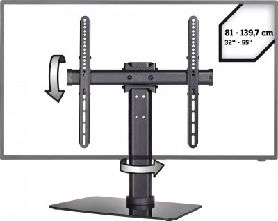 SPEAKA PROFESSIONAL Pied pour TV Professional SP-TT-05 81,3 cm (32) - 139,7 cm (55) inclinable + pivotant