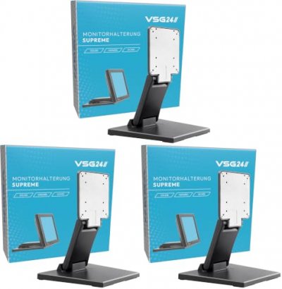 VSG Pied Universel Ecran 10 &agrave; 22" VESA Bras Pliable Support Moniteur PC NEUF