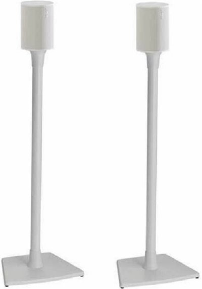 SANUS Pieds d'Enceinte WSSE12-W2 pour Sonos Era 100 - Lot de 2 - Blanc