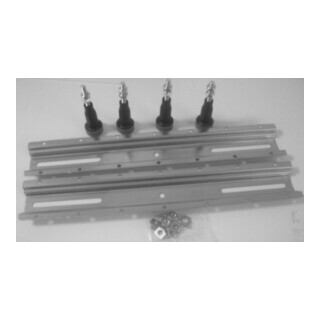 DURAVIT Pieds pour baignoire  gris 55x8,5x13 cm