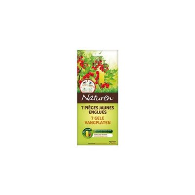 NATUREN Piege jaune englu&eacute; anti-pucerons - lot de 7