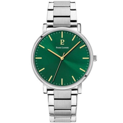 PIERRE LANNIER MONTRES Pierre Lannier Montre Essential Acier Cadran Vert